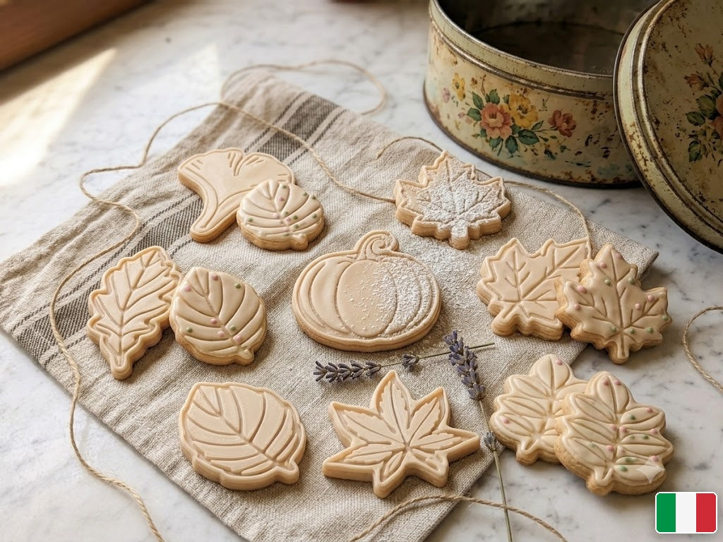 Composizione regalo biscotti autunno