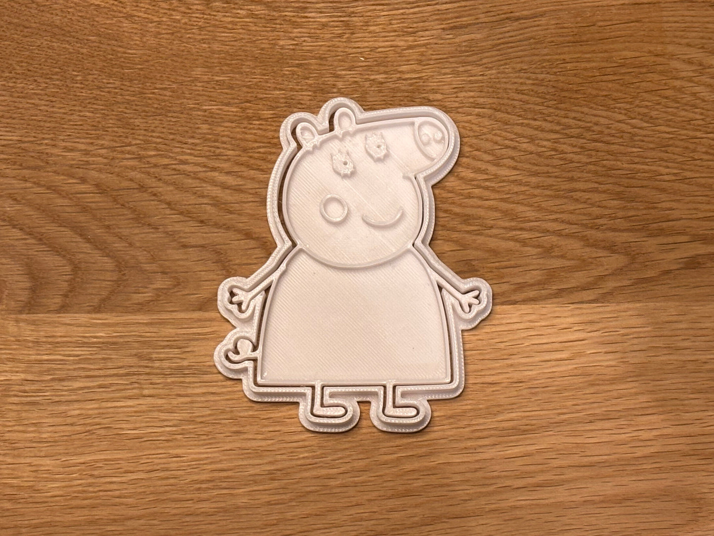 Peppa Pig Cookie Cutters w/ Stamps