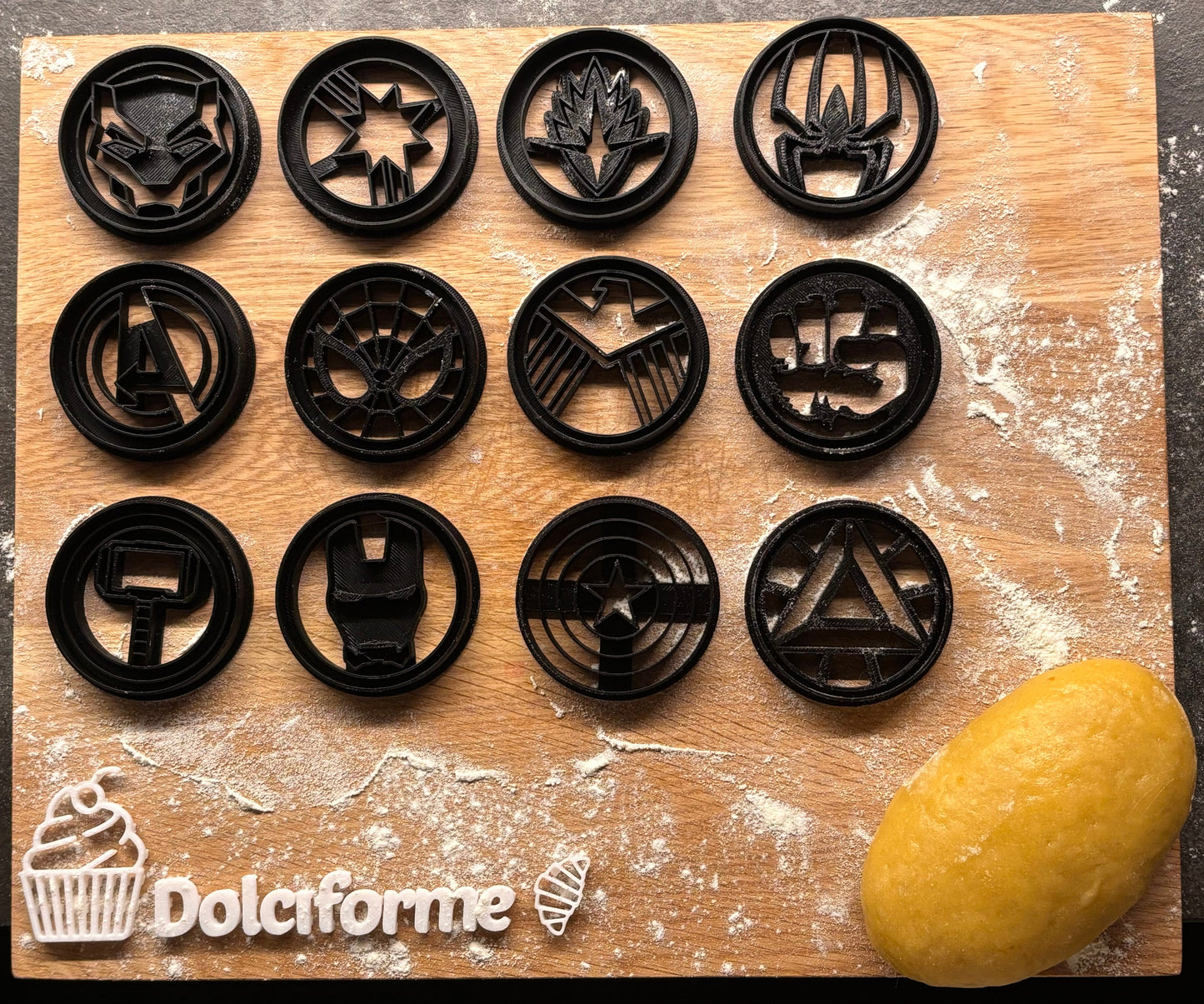 Marvel Super Heroes Cookie Cutters