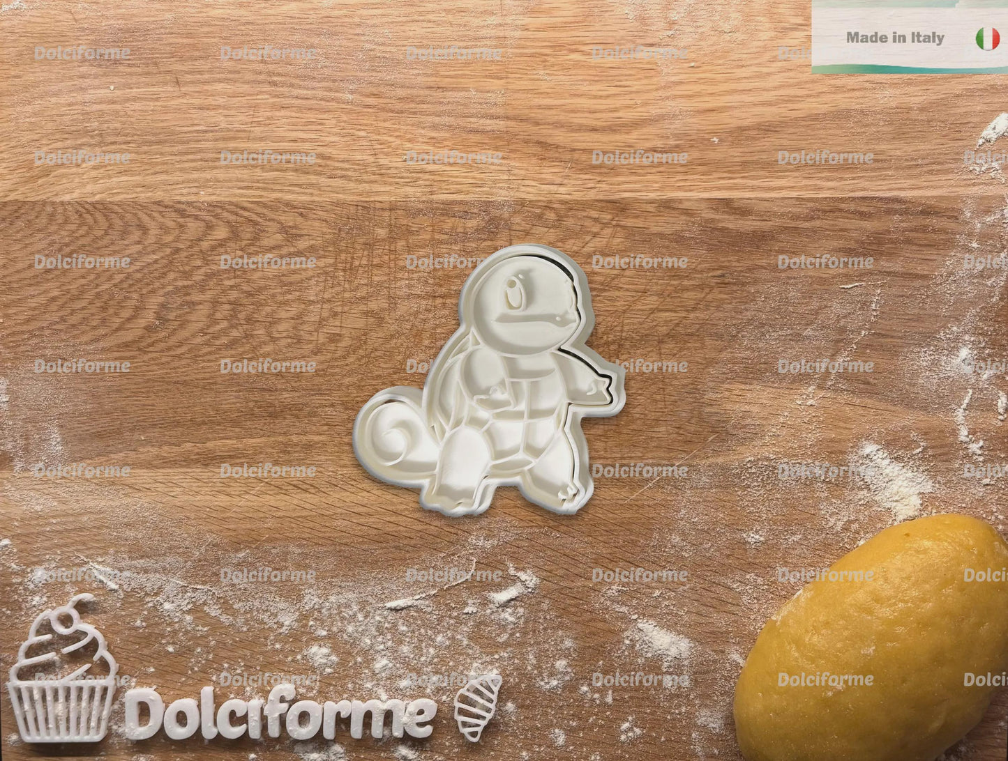 Set di formine per biscotti Pokémon — 5 pezzi, timbri per feste e compleanni
