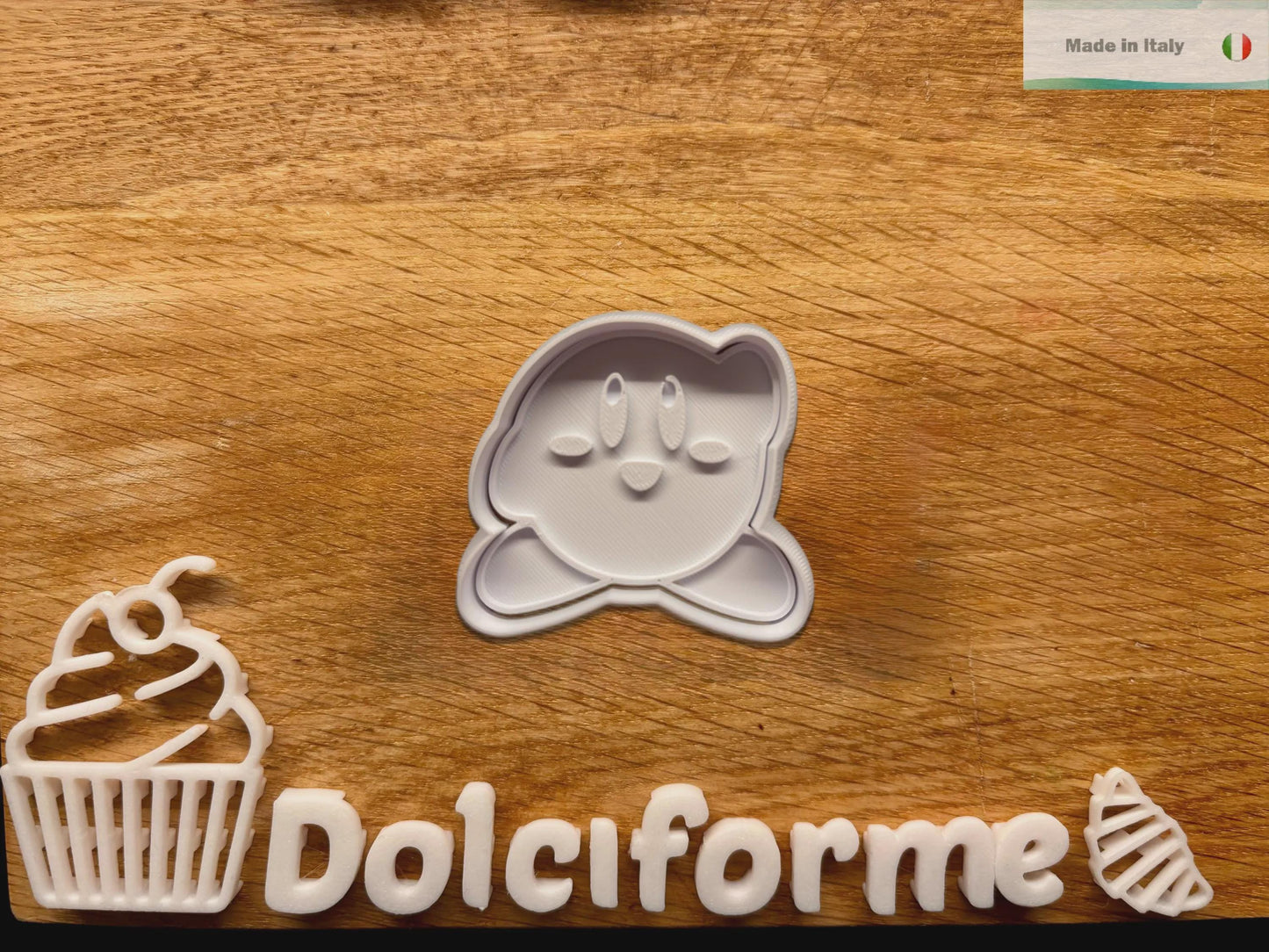 Set di formine per biscotti Kirby — tema videogioco, 6 pezzi