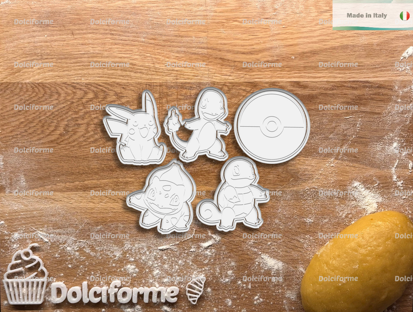 Set Tagliabiscotti di Pokemon