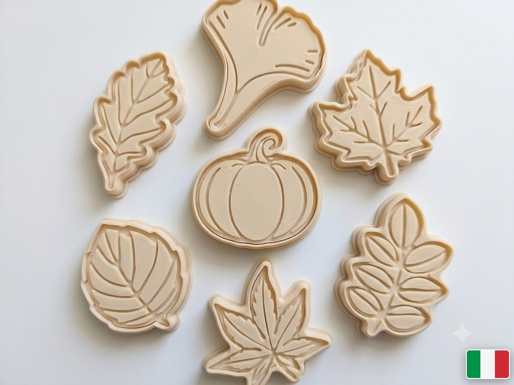 Set formine foglie autunno - prodotto