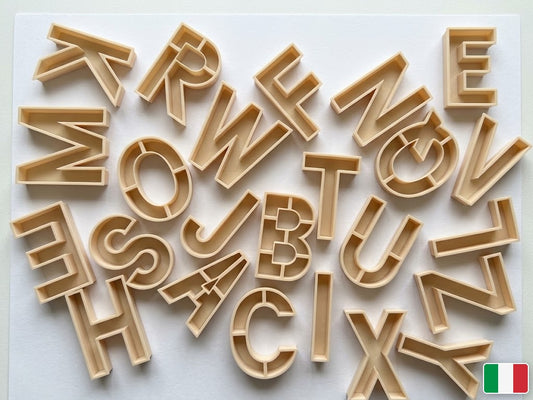 Set formine alfabeto A-Z - product shot