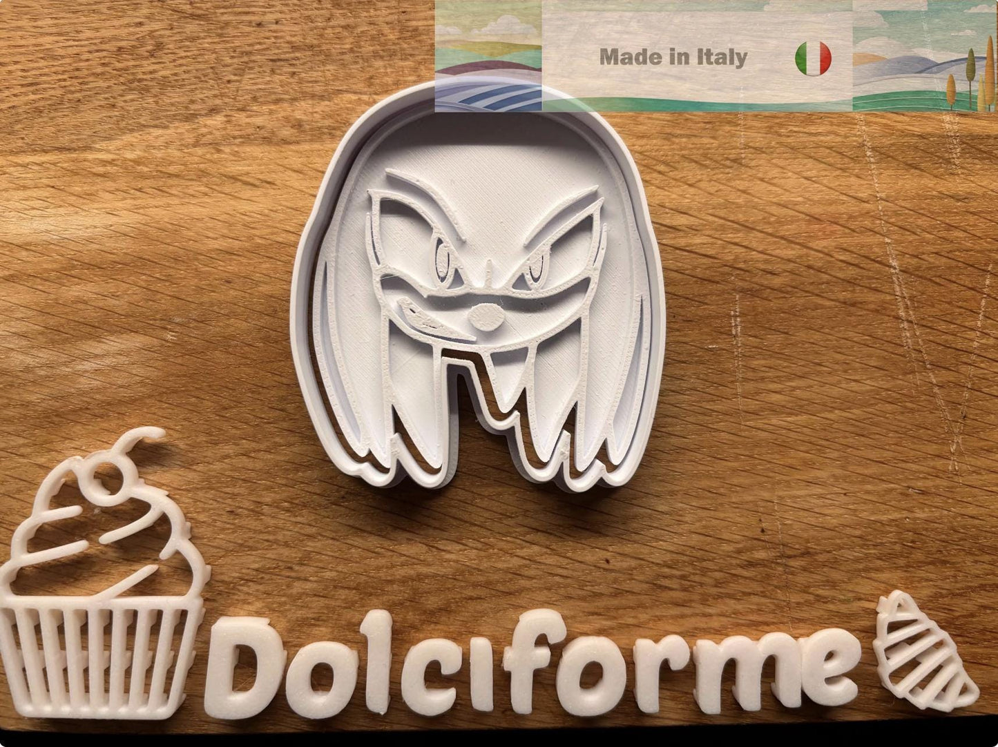 Set 6 formine per biscotti Sonic — tema videogioco, compleanno bambini