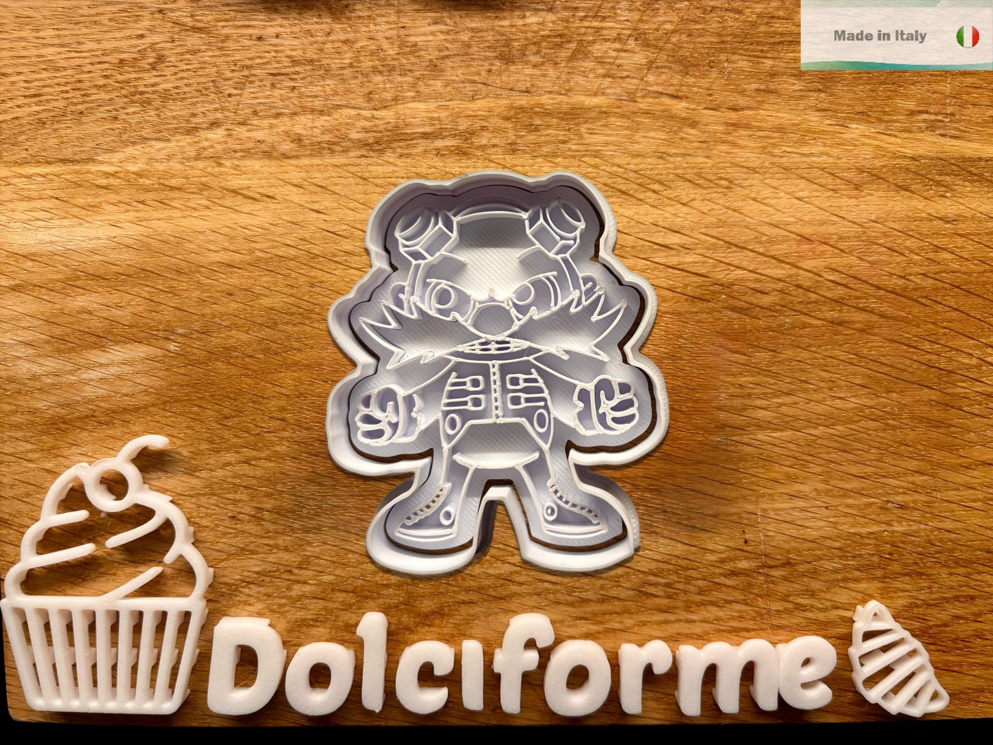 Set di formine per biscotti Sonic — Shadow, Dr. Robotnik, Tails