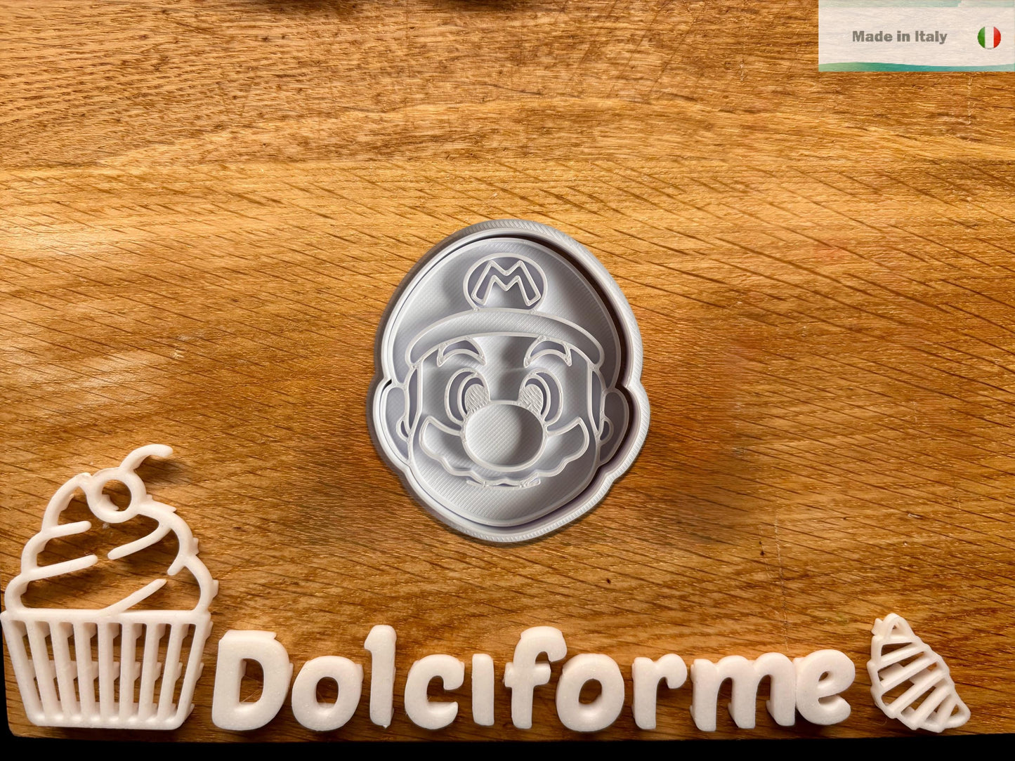 Set di formine per biscotti Super Mario — festa a tema videogioco, 5 pezzi