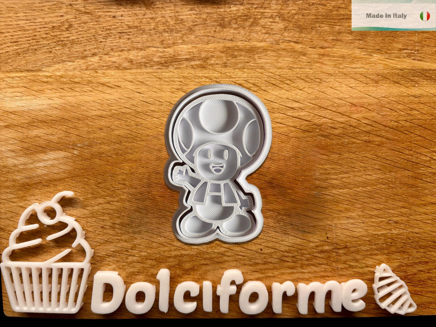 Set di formine per biscotti Super Mario — festa a tema videogioco, 5 pezzi