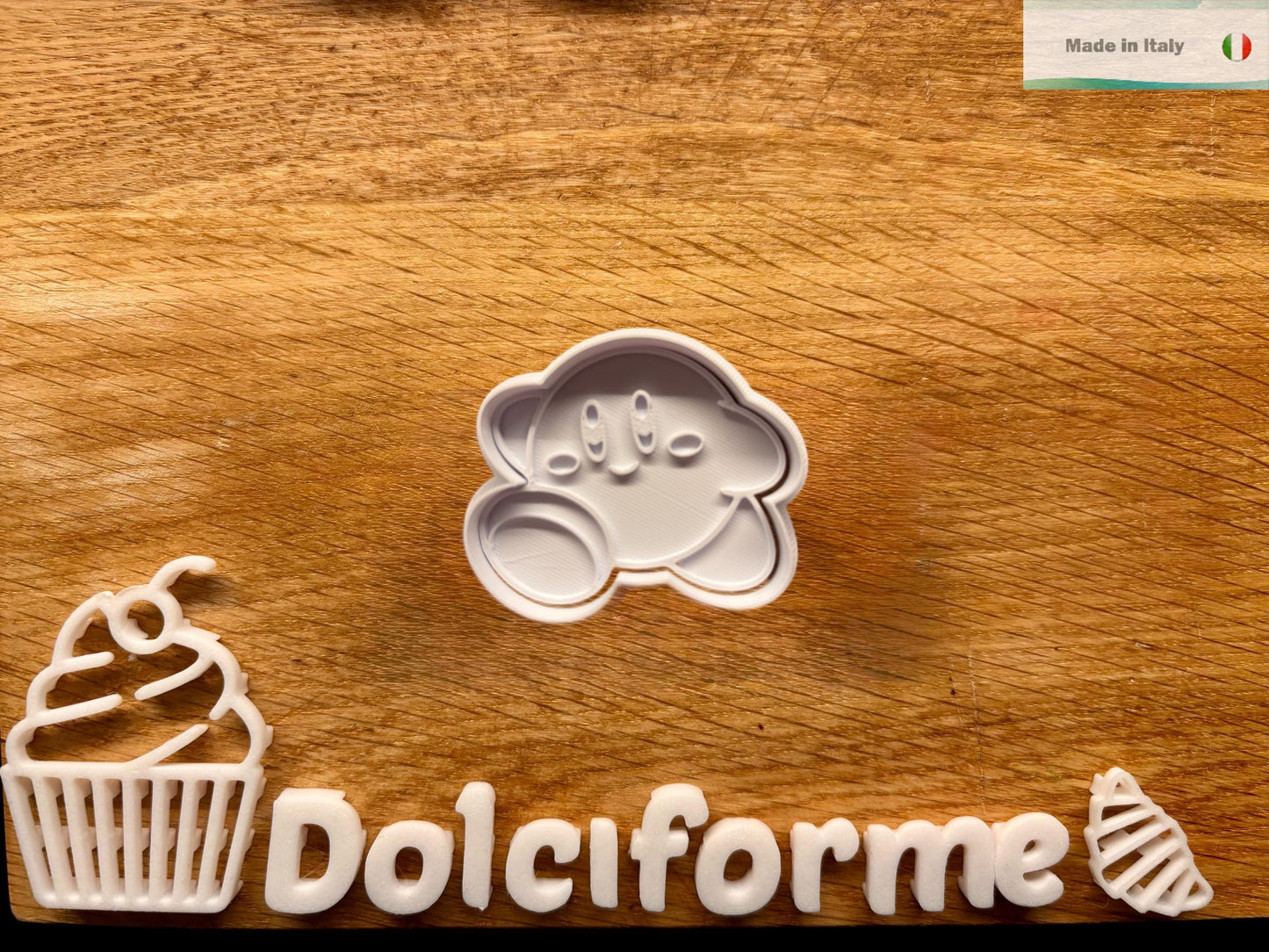 Set di formine per biscotti Kirby — tema videogioco, 6 pezzi