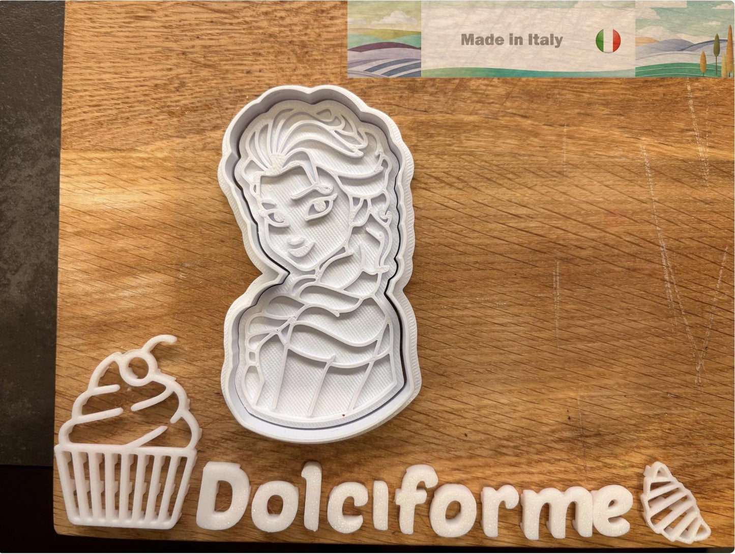 Set di formine per biscotti Frozen — Anna, Elsa e Olaf