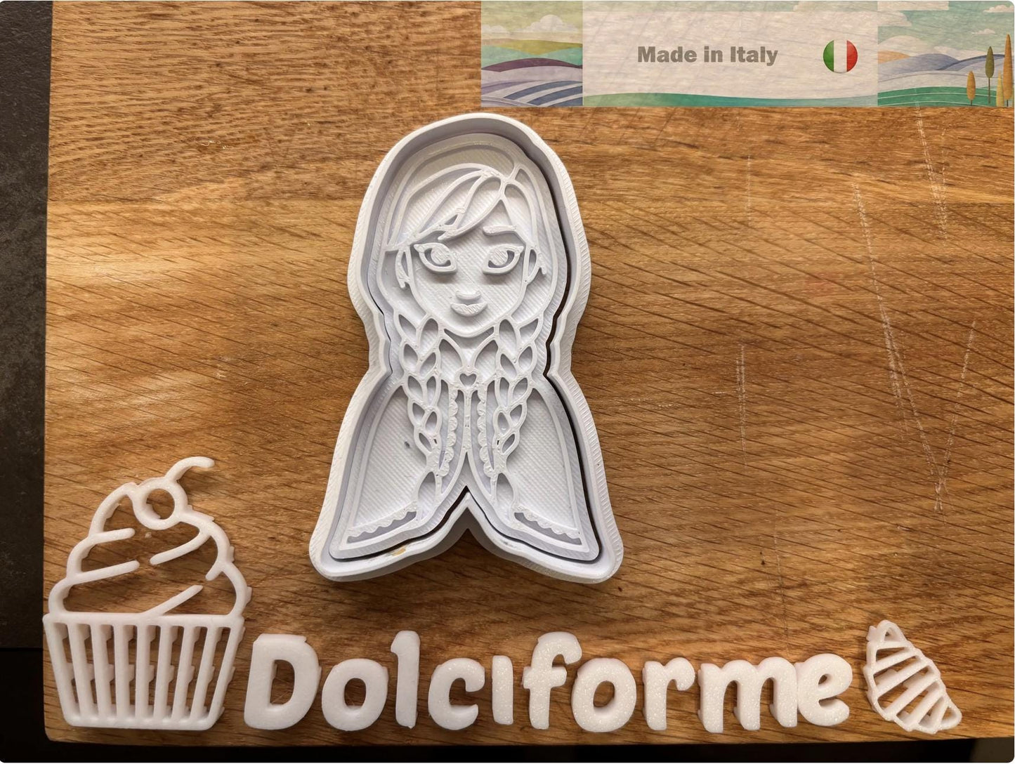 Set di formine per biscotti Frozen — Anna, Elsa e Olaf