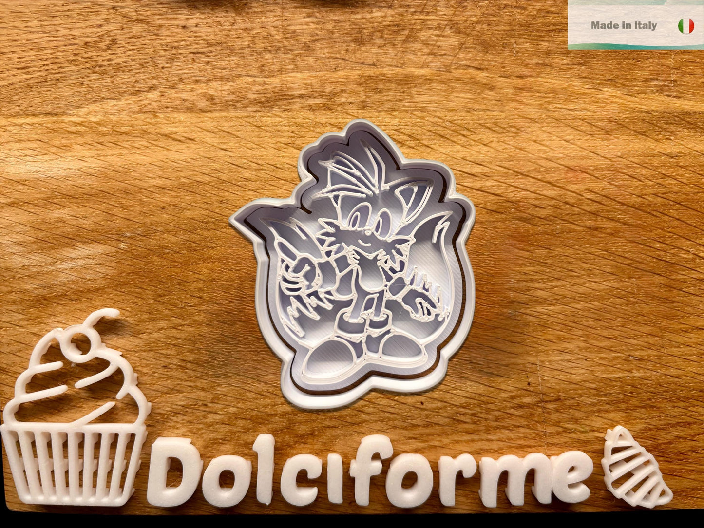 Set di formine per biscotti Sonic — Shadow, Dr. Robotnik, Tails