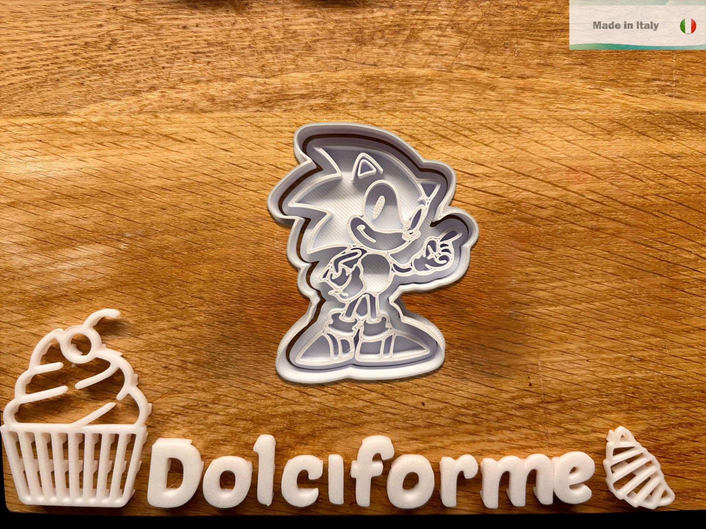 Set di formine per biscotti Sonic — Shadow, Dr. Robotnik, Tails