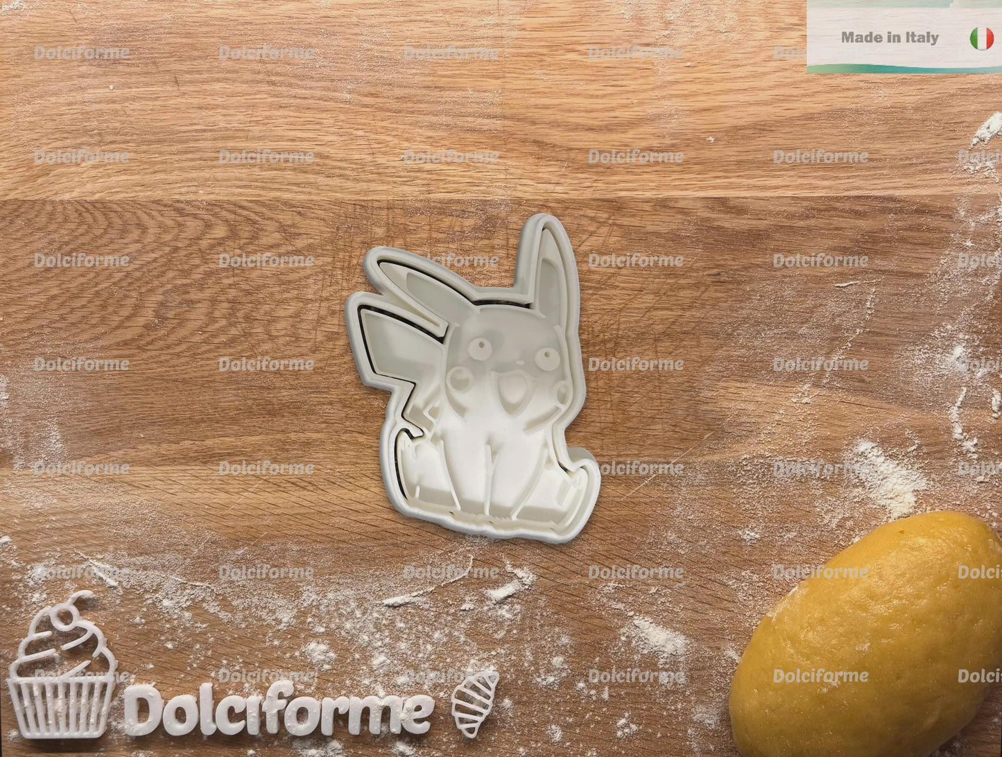 Set di formine per biscotti Pokémon — 5 pezzi, timbri per feste e compleanni