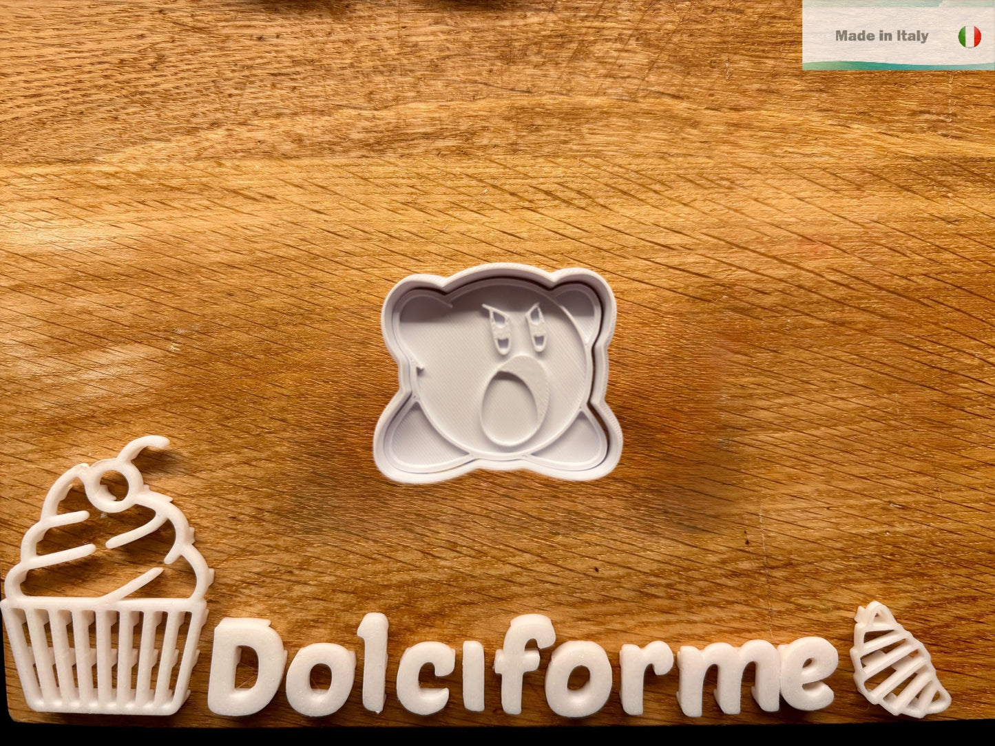 Set di formine per biscotti Kirby — tema videogioco, 6 pezzi