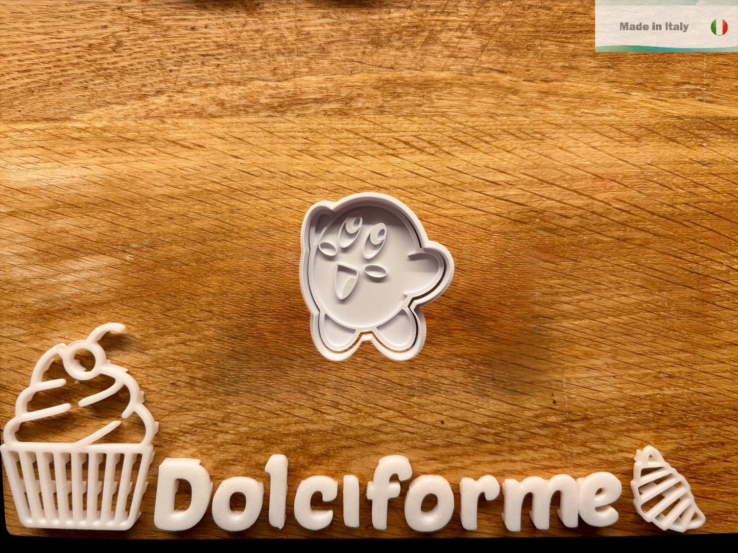 Set di formine per biscotti Kirby — tema videogioco, 6 pezzi