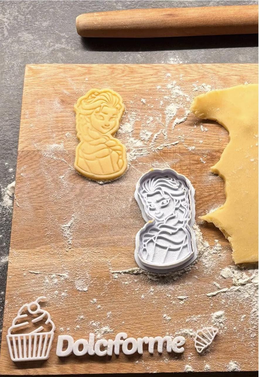 Set di formine per biscotti Frozen — Anna, Elsa e Olaf