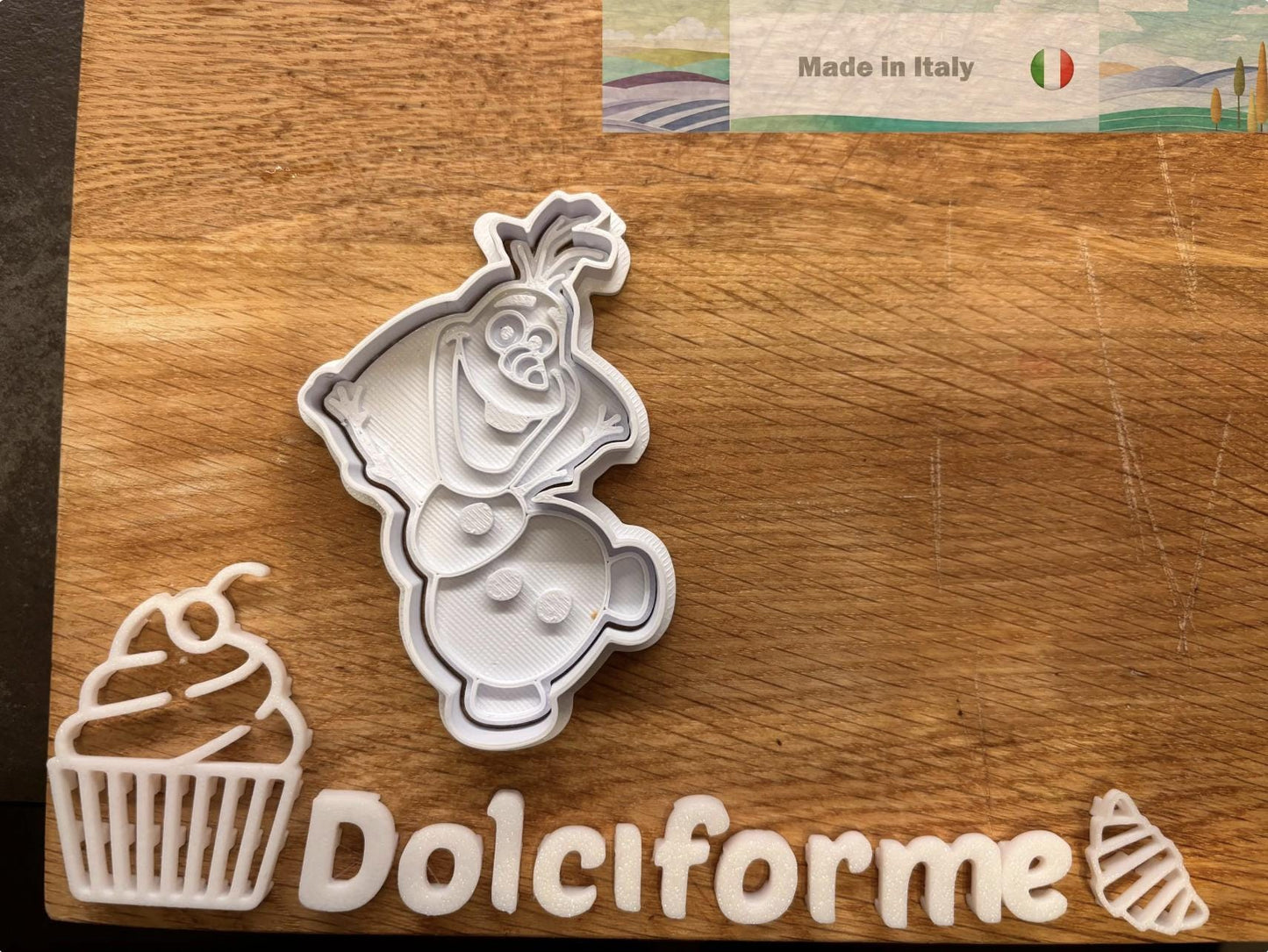 Set di formine per biscotti Frozen — Anna, Elsa e Olaf