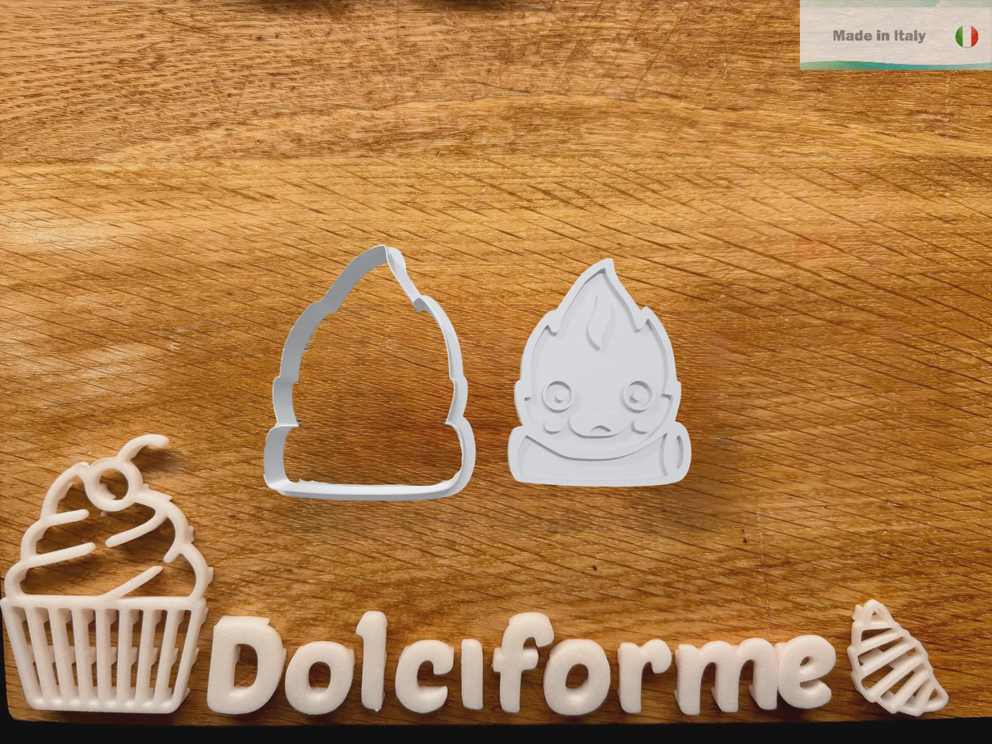 Set di stampini biscotti Studio Ghibli — Totoro, Senza Volto, Calcifer