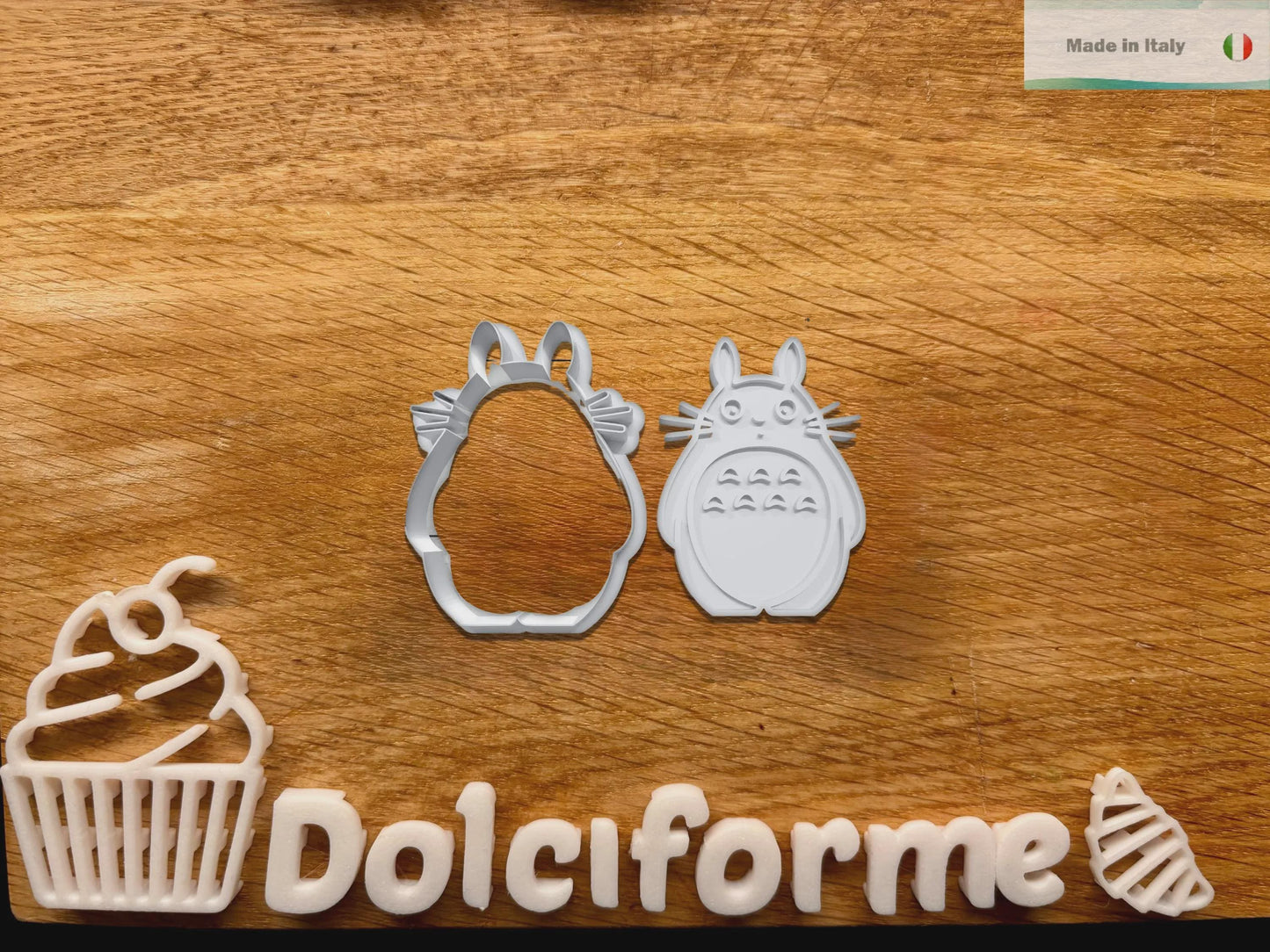 Set di stampini biscotti Studio Ghibli — Totoro, Senza Volto, Calcifer