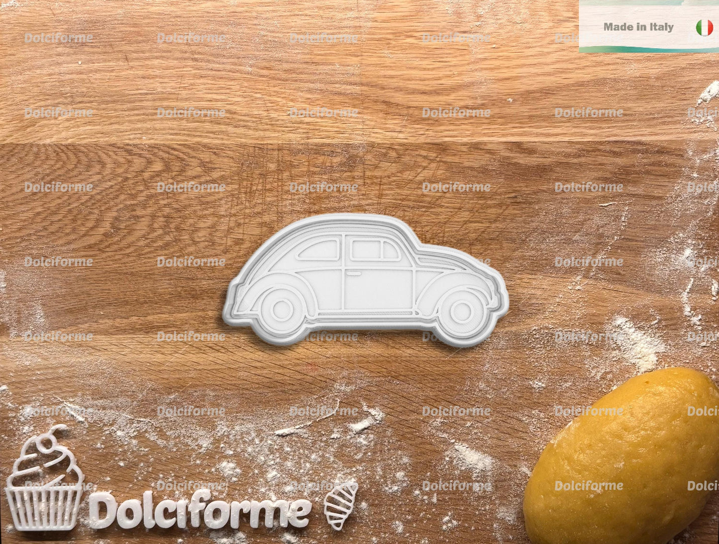 Set di formine per biscotti Veicoli — auto, Vespa, moto