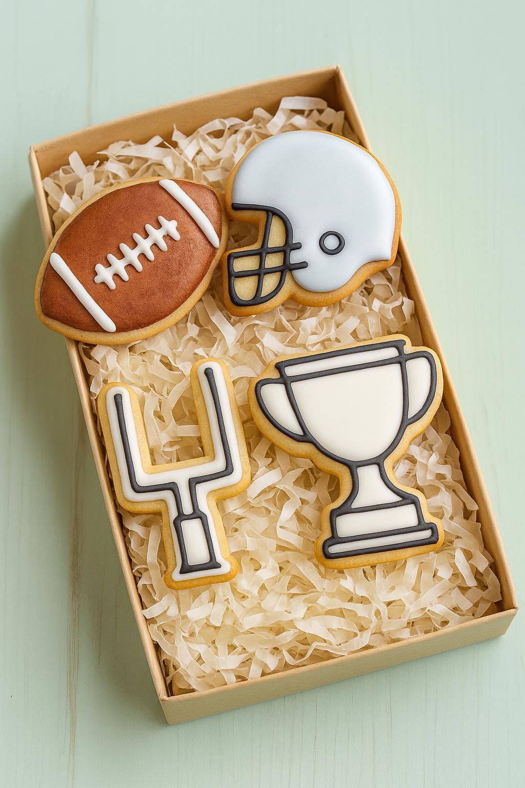 Set di formine per biscotti Football Americano — festa Super Bowl