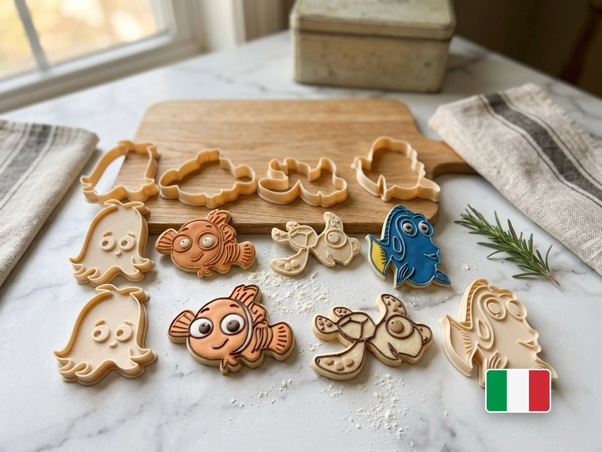 Tagliabiscotti Nemo in cucina, stile italiano